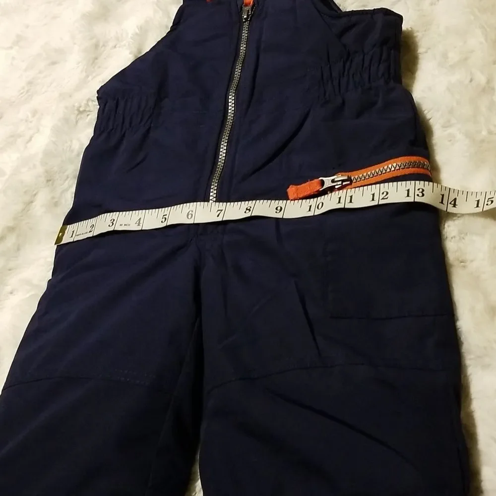 Carter's Toddler Snow Jumpsuit Size 24 months Navy Blue Winter Fall Jumper